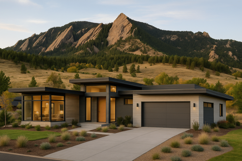 Top Modern Homes for Sale in Boulder’s North Foothills