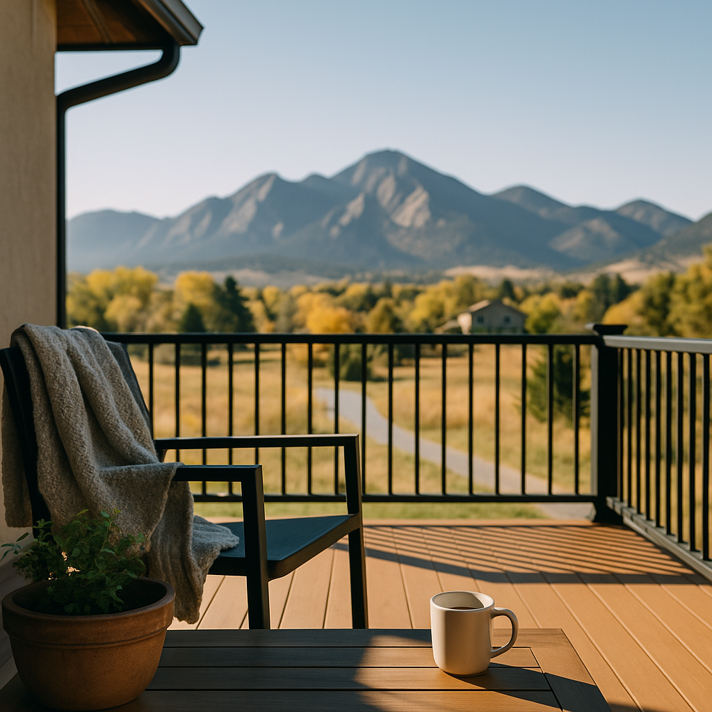 Best Neighborhoods Near Gunbarrel for Mountain Views