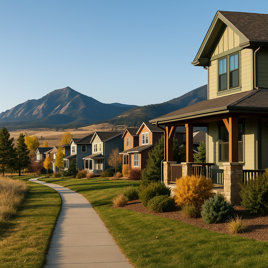 Boulder County Foothills School Districts and Nearby Homes