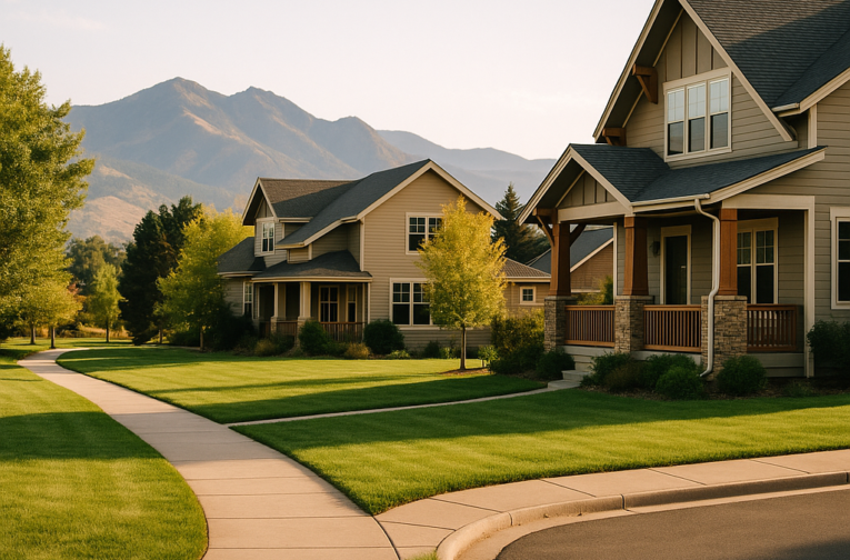 Homes with Mountain Views in Hygiene