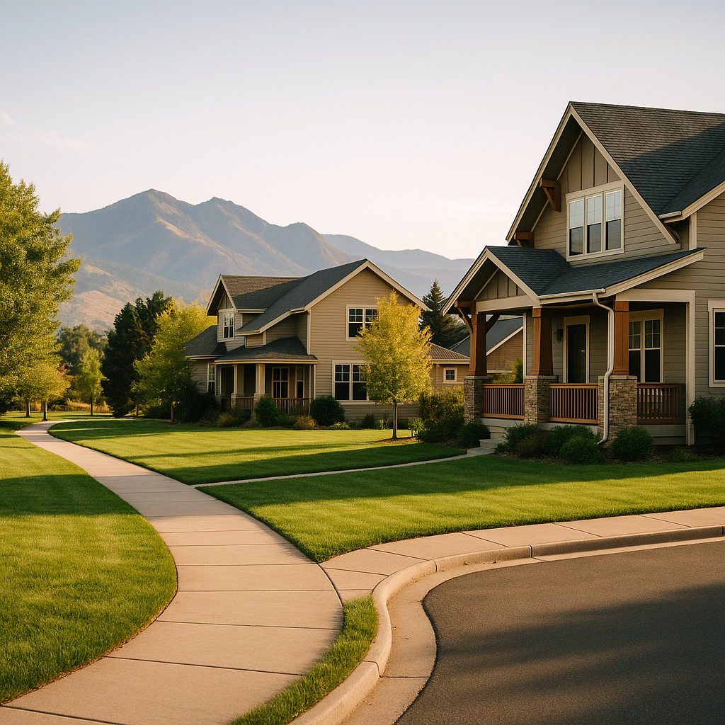 Homes with Mountain Views in Hygiene